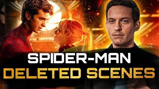 SpiderMan ALL DELETED SCENES FROM EVERY MOVIE [upl. by Odlaumor]