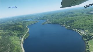 CANADA LA MAURICIE EN HYDRAVION [upl. by Nwahsit]