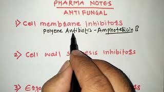 ANTIFUNGAL DRUGS  DRUG OF CHOICE  RRB PHARMACIST EXAM  GPAT  ESIC  PART12 [upl. by Peonir]