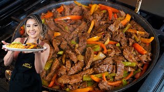 The BEST STEAK FAJITAS You Can Make at Home [upl. by Crompton]