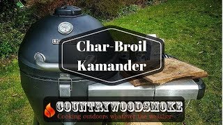 CharBroil Kamander Charcoal Grill Review [upl. by Emsmus]