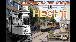 Straßenbahnen Dresden  Der Kleine amp der Große Hecht [upl. by Ricca]