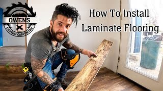 How To Install Laminate Flooring [upl. by Enautna]