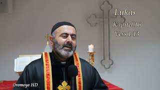 Syrisch OrthodoxeKirche Bibellesung Pfr Aziz Can Aramäisch Oromoyo HD [upl. by Romy]