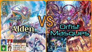 Alden VS Orfist Masques  Cardfight Vanguard D Standard Keter Sanctuary VS Brandt Gate [upl. by Coltson]