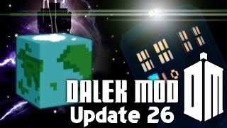 Dalek Mod Update 26┃Command Blocks amp Greenscreens [upl. by Engracia]