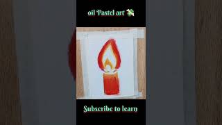 Diwali special oil Pastel Art  oil Pastel Art shorts ytshorts shortsfeed artviralvideo [upl. by Lepine677]