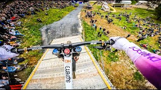 POV  Amaury Pierrons Insane WINNING Run in Lourdes [upl. by Vento516]