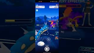 Gyarados vs infernape battle music beach viralvideo shortsviral [upl. by Veriee174]