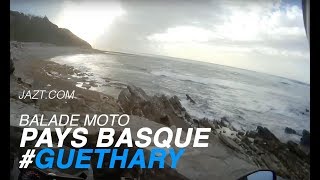 VLOG Moto  Viens découvrir le Pays Basque en bord de mer [upl. by Atiekal]