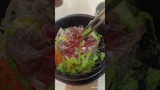 Makan dolsot bibimbap 🤤 58 food [upl. by Adiaj]