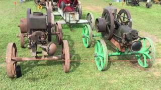 Waterloo Boy engines shown at Old Threshers in 2016 [upl. by Aihcila433]