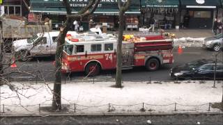 FDNY RESPONDING COMPILATION 26 FULL OF BLAZING SIRENS amp LOUD AIR HORNS THROUGHOUT NEW YORK CITY [upl. by Lytsirk]