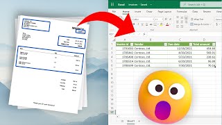 How to automate invoice data copy to Excel in 1 minute [upl. by Puna817]