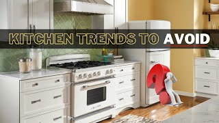 8 kitchen trends to avoid in 2021 [upl. by Poliard]