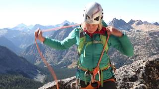 How to Coil and Carry a Rope to Avoid Triggering Rock Fall While Alpine Climbing [upl. by Aeriela]