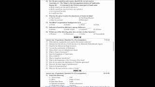 10 Std Social science 3 Public Model question paper  Set2 [upl. by Geoffrey334]