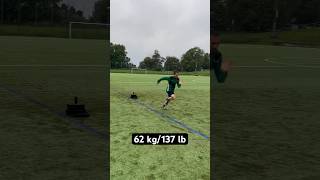 Referee sprint training  Heavy weight sled [upl. by Steffane]