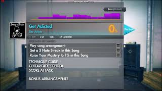 The Adicts quotGet Adictedquot Rocksmith Bass Cover [upl. by Nerol]