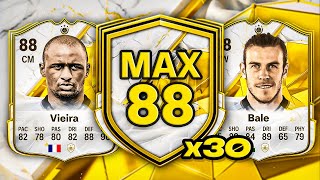 30x MAX 88 ICON PACKS 🚨 FC 25 Ultimate Team [upl. by Neurath731]