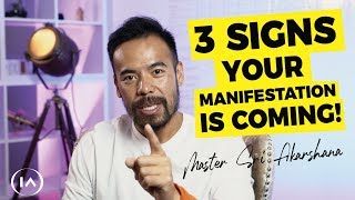 3 Unexpected Signs Your Manifestation is Coming Your Way  Law of Attraction [upl. by Klehm]