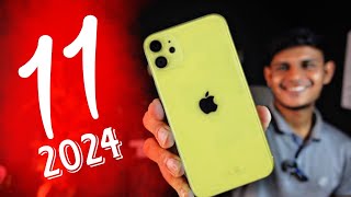 iPhone 11 review bangla 2024 জাস্ট একটা পারফেক্ট ফোন 🥰 [upl. by Drobman191]