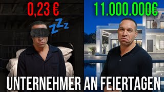 Feiertagsroutine eines Unternehmers Solltest du an Feiertagen arbeiten oder nicht [upl. by Anallise851]