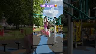 Monkey bars I learned how to do monkey bars [upl. by Mills956]