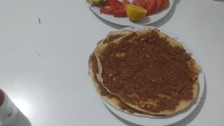 pratik lahmacun hamuru tarifi [upl. by Undine]