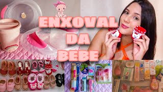 ENXOVAL DA BEBE  MAMÃE DE PRIMEIRA VIAGEM [upl. by Damalis]