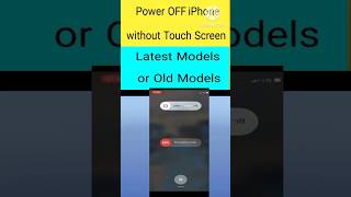 how to turn off iphone without touch screen  how to power off iphone without touch screen [upl. by Mcbride527]