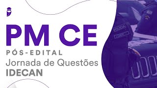 PM CE – PósEdital Jornada de Questões IDECAN Noções de Direito Constitucional [upl. by Alexine872]