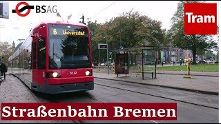 Straßenbahn Bremen  Tram Bremen [upl. by Yahiya111]