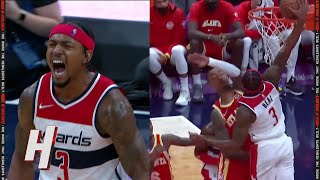 Bradley Beal With a EMPHATIC Poster Dunk on John Collins 👀 [upl. by Nolan]