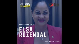 Kòrsou ta vota 2021 Entrevista ku lider polítiko di Partido Democraat sra Elsa Rozendal [upl. by Cataldo]