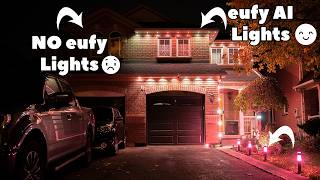 eufy NEW Smart Lights  AI Technology  SAFETY At Night💡✨🏠 [upl. by Atnovart]