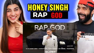 Rap God Visualizer Yo Yo Honey Singh Reaction  Handles Sahiban  GLORY  Bhushan Kumar [upl. by Tacklind730]