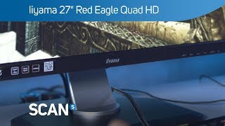 iiyama 27quot 144Hz Red Eagle Quad HD FreeSync Gaming Monitor GB2760QSUB1  Overview [upl. by Chura]