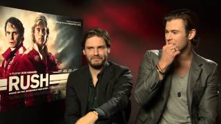 Chris Hemsworth amp Daniel Brühl Interview [upl. by Ives239]