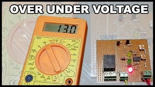 How to make over under voltage protection circuit [upl. by Aikar]