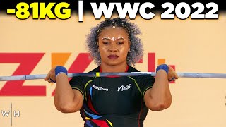 81kg World Weightlifting Championships 22 [upl. by Patsis]