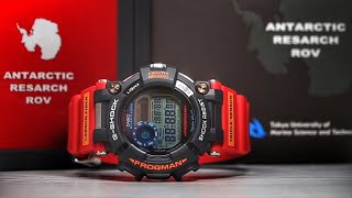 GShock Submariner Diver watch review  GWFD1000ARR Triple Sensor GShock Frogman [upl. by Buzz]