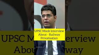 Railway Privatisation iassuccesshub civilserviceexam ias [upl. by Lavern]