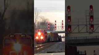 CN 2911 honks at Georgetown GO Station [upl. by Ellennaj]