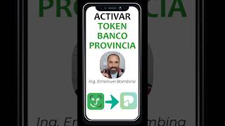 Activar el Token del Banco Provincia desde Cuenta DNI [upl. by Attennod]