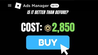 How to use ROBLOX Ad Manager [upl. by Bresee]