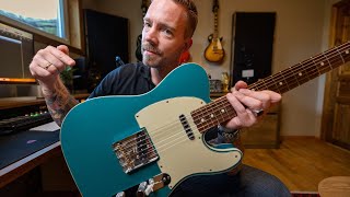 Fender American Vintage 62 Telecaster Custom Ocean turquoise [upl. by Anez]