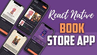 LCRN EP6  Book Store App  React Native UI [upl. by Danna]