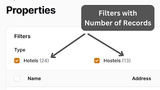 Filament Table Filter with Numbers in Parentheses [upl. by Anika]