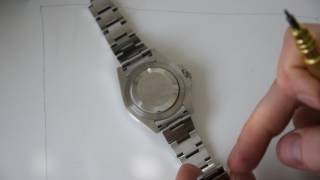 How To Uhrenarmband kürzen Rolex [upl. by Hseham]